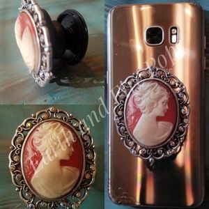 Vintage Cameo Phone Accessories